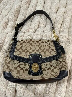 Coach Legacy Ali Turn Lock Shoulder Bag